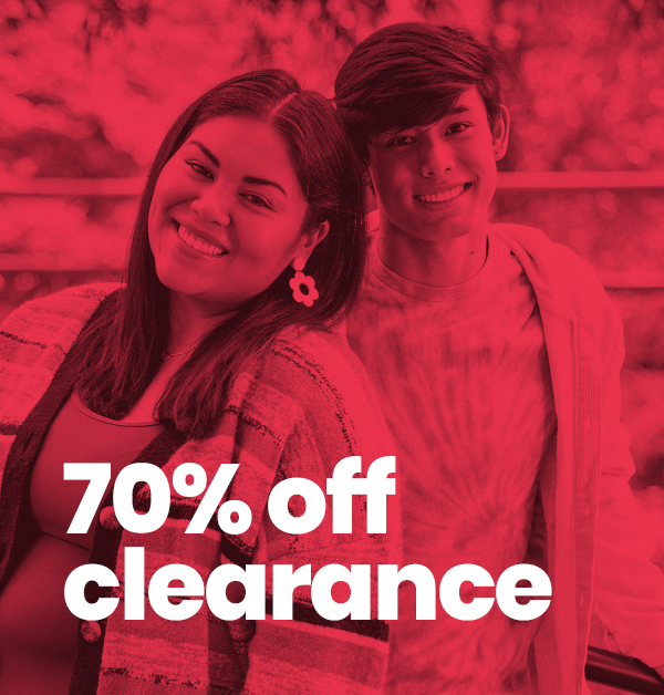 70% OFF Clearance